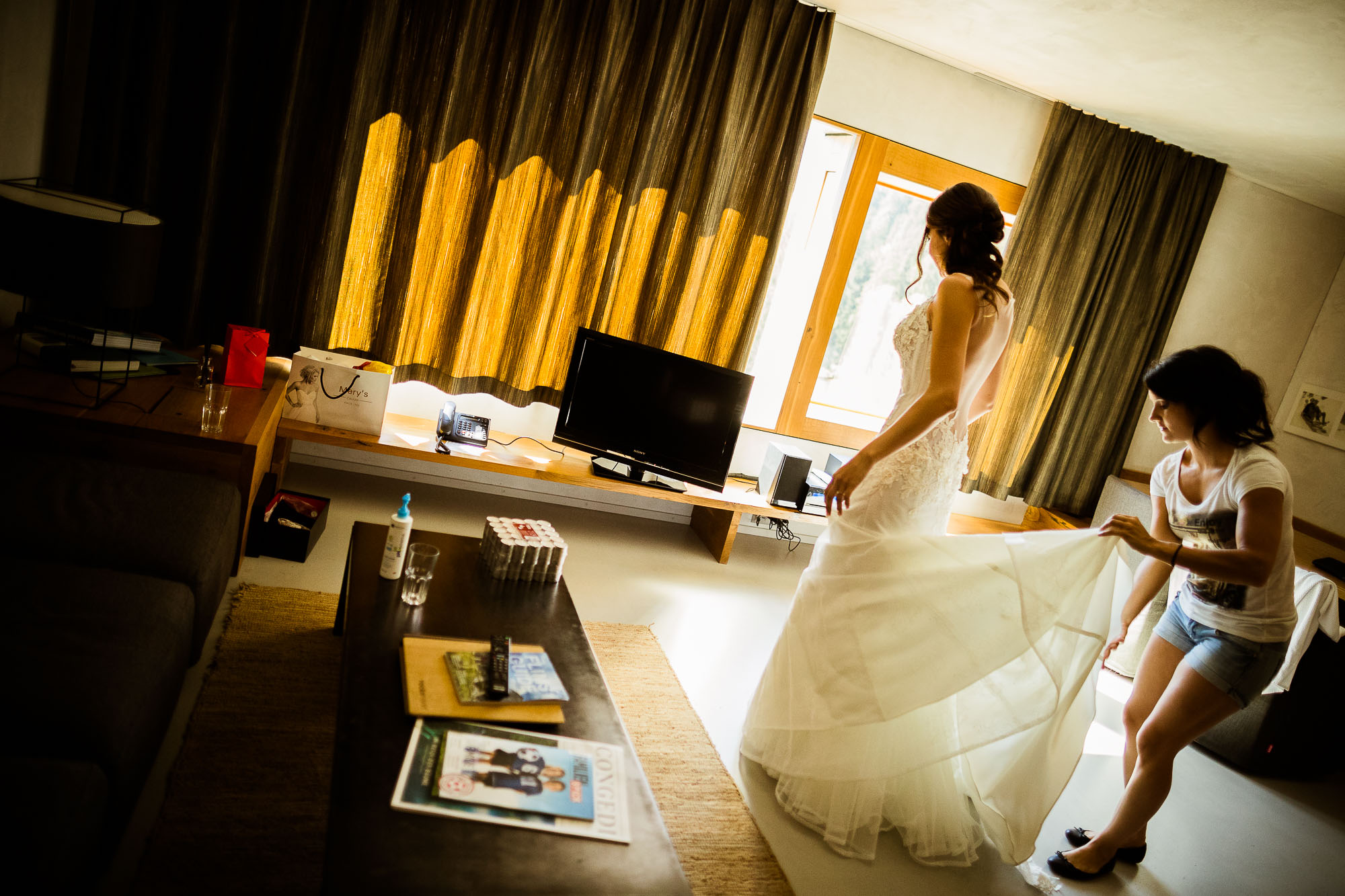 Vorbereitungen 005 Flurina & Philipp